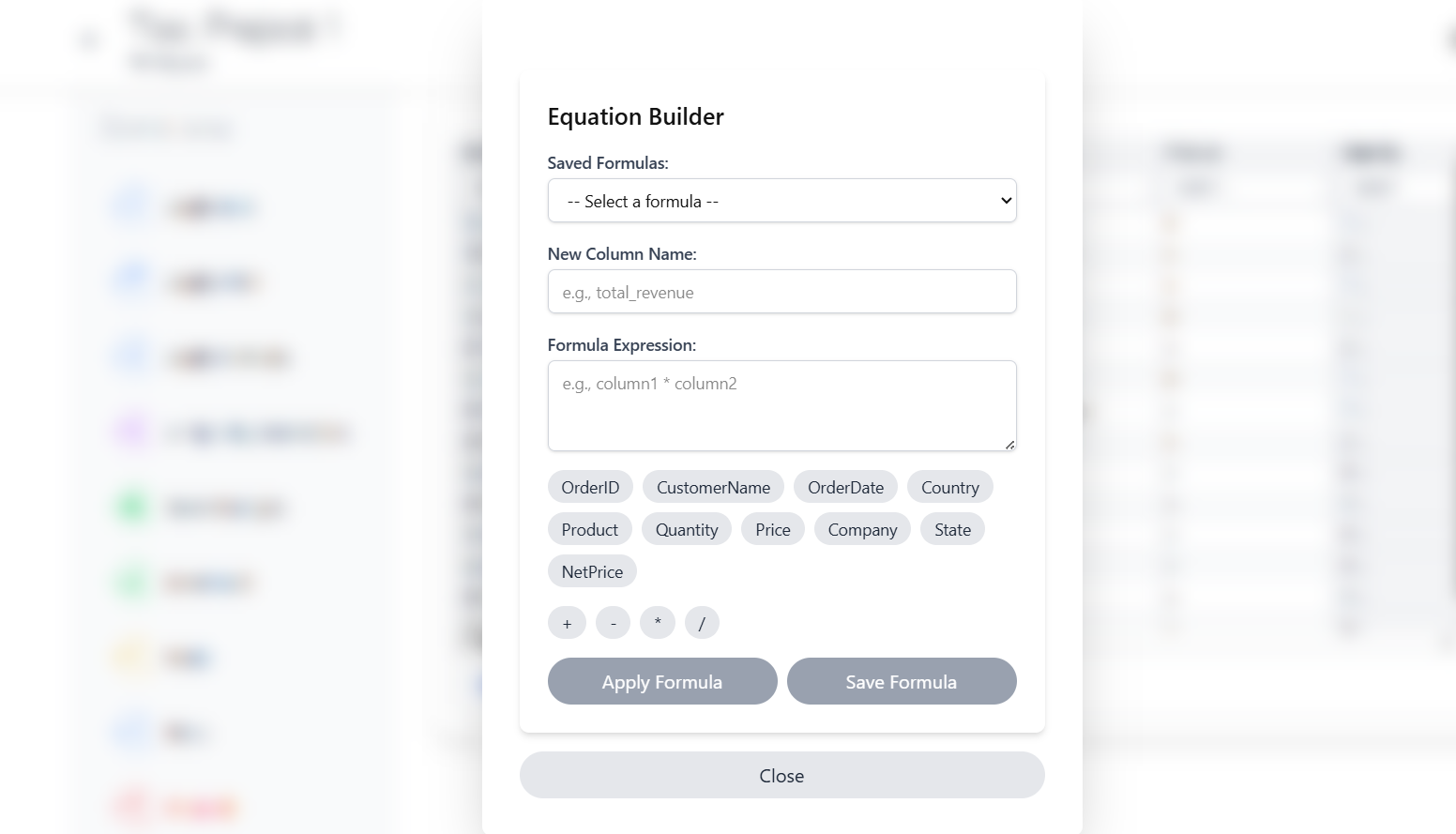 Analytics dashboard showing data insights and visualizations